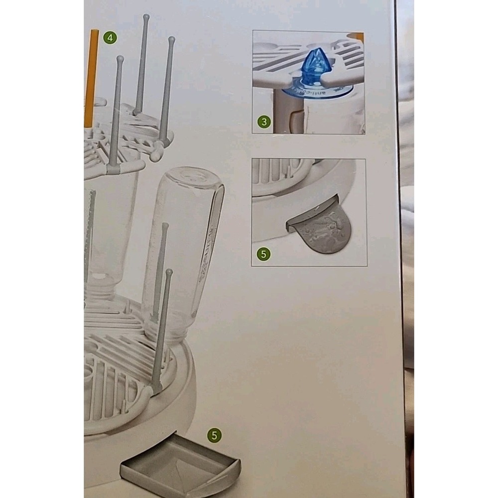 Munchkin‎ High Capacity Drying Rack, White - Picture 5 of 5